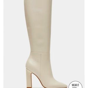 Steve Madden Archer Bone Leather Boots